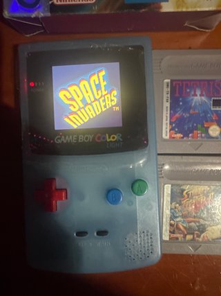 Nintendo Game Boy Color Azul + Juegos