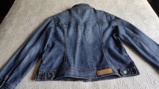 Cazadora vaquera mujer azul