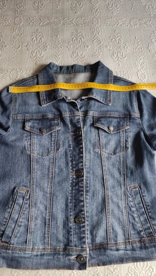 Cazadora vaquera mujer azul