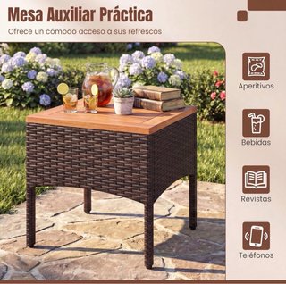Conjunto Jardín: 2 Sillas y Mesa