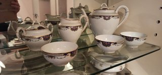 Servizio da tè vintage porcellana.