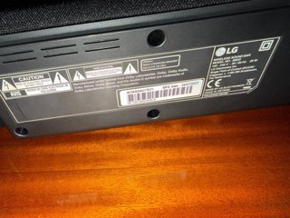 Barra de Sonido LG Negra con 300W de potencia