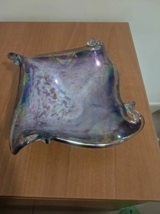 Centrotavola in vetro soffiato