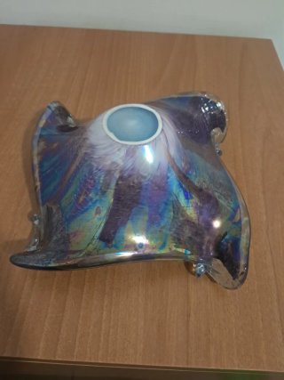 Centrotavola in vetro soffiato