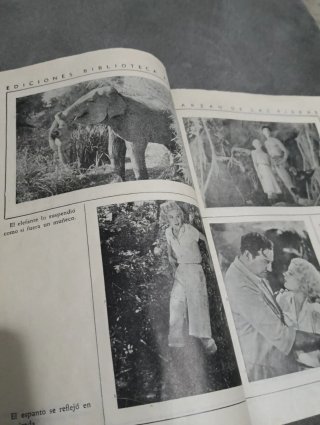 Novela Cine Tarzán de las Fieras (1933) Serie Alas