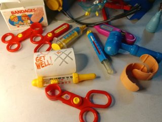 Maletín Doctor Vintage Fisher Price