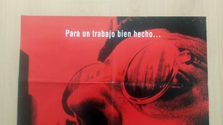 Cartel original de cine El profesional (Léon 1994)