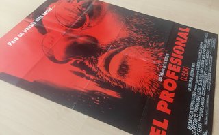 Cartel original de cine El profesional (Léon 1994)