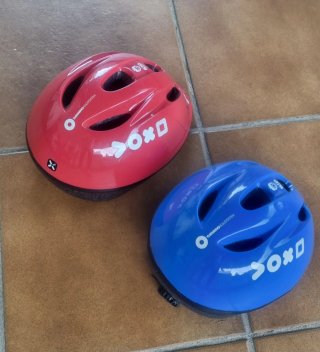 Cascos infantiles para bicicleta (2 unidades)