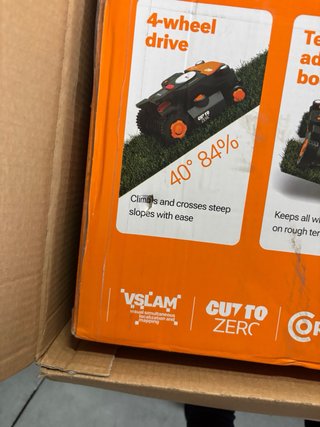 Robot tosaerba Worx Landroid Vision Cloud 4WD WR340E nuovo