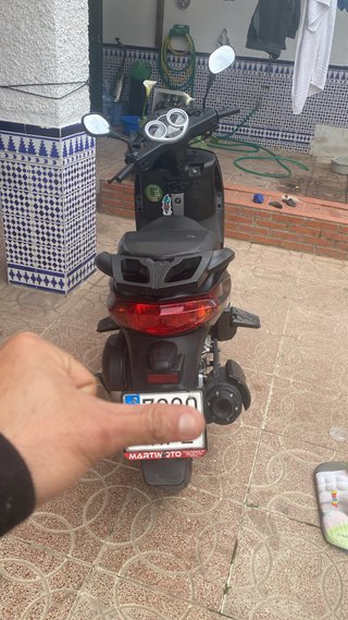 Keeway Outlook 125 Scooter Negra