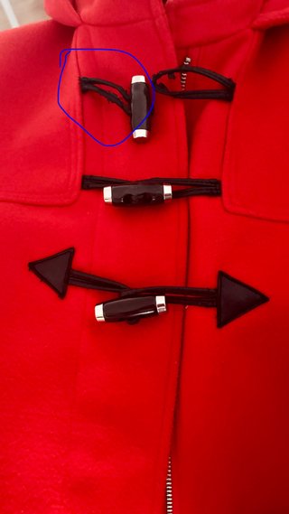 Parka tipo Caperucita para chica/mujer