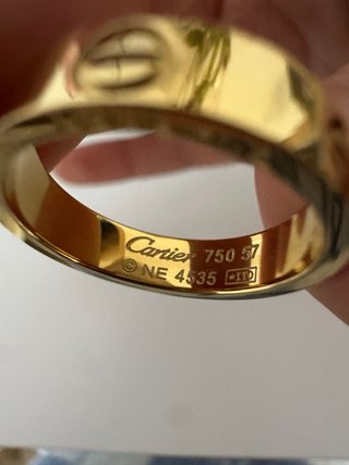Lote Cartier: Anello e Bracciale in Oro
