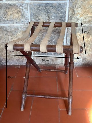 SILLA BANQUETA PLEGABLE AÑOS 50