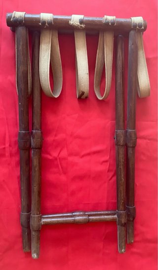 SILLA BANQUETA PLEGABLE AÑOS 50