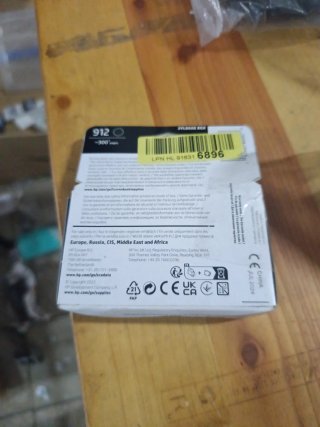 Cartucho Tinta HP 912 Negro