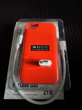 Disco Duro Externo M.2 SSD 2TB USB 3.1
