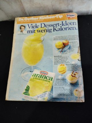 Revista de patrones Burda original.