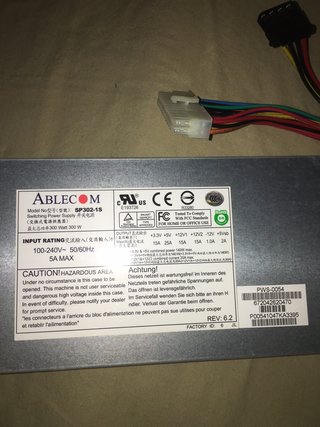 Fuente Alimentación Supermicro/Albecom PWS-SP302-1
