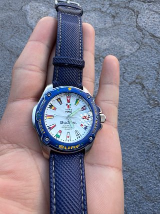 Reloj Time Force Buckler Surf - Vintage - Banderas