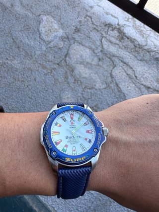 Reloj Time Force Buckler Surf - Vintage - Banderas