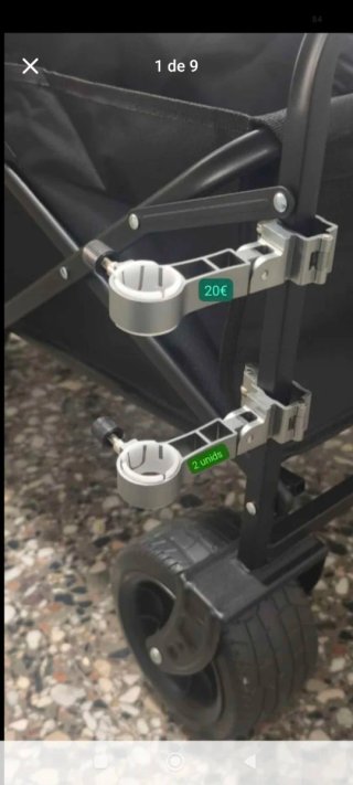 Carro Plegable Multiusos con Techo