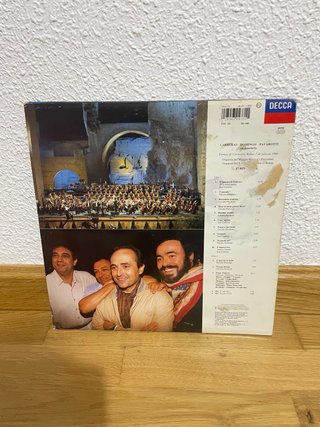 Vinilo Carreras Domingo Pavarotti en Concierto