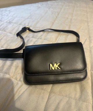 Riñonera Piel Michael Kors Negra Auténtica