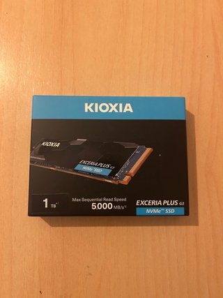 SSD Kioxia Exceria Plus G3 1TB NVMe Precintado
