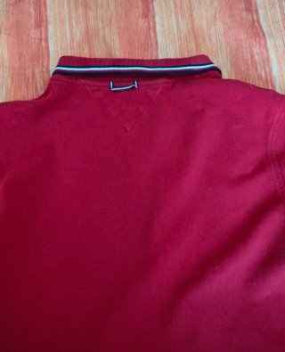 Polo Tommy Hilfiger Slim Fit Rojo Talla XL