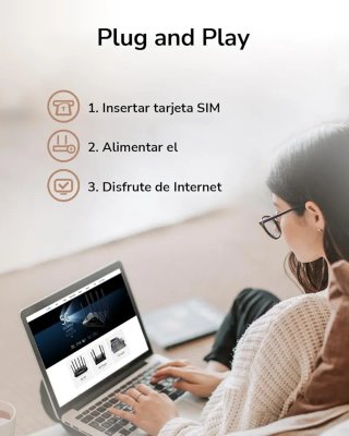 Router Cudy LT400 4G LTE WiFi 300Mbps