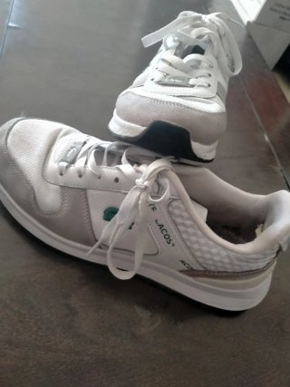 Zapatillas Lacoste Talla 41 Blancas