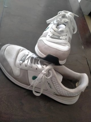 Zapatillas Lacoste Talla 41 Blancas
