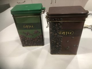 Lata de café vintage