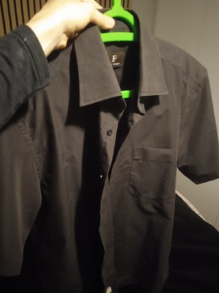 Lote 4 Camisas Manga Corta Negras