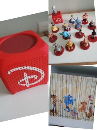 Lote de audio cuentos Disney con altavoz