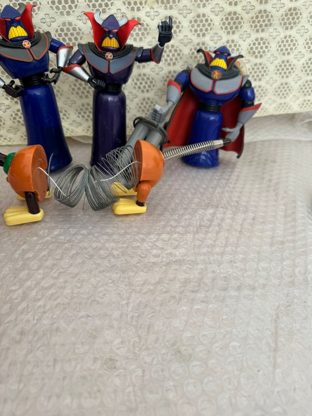 Lote 4 figuras Toy Story Zurg y perro