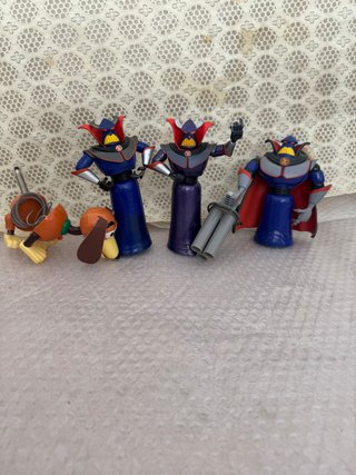 Lote 4 figuras Toy Story Zurg y perro
