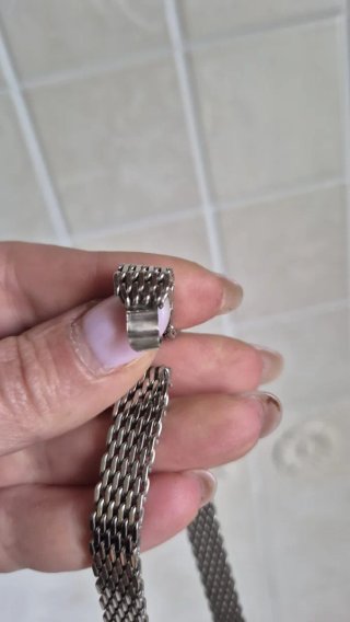 Collana con strass