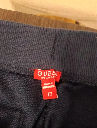 Pantalón deportivo azul de niña talla 12
