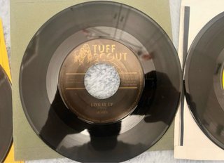 Lote 5 Vinilos 7 Reggae/Dub Tuf Scout