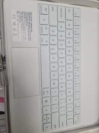 Tastiere magnetiche per iPad 12,9 bianco