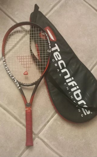 Raqueta Tenis Tecnifibre Flash 67 + Funda