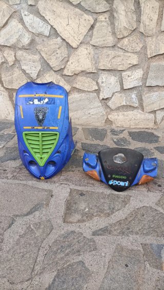 Plásticos delanteros scooter Piaggio