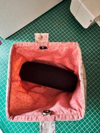 Neceser vintage estampado francés
