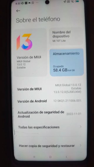 Xiaomi Mi 10T Lite multicolor.