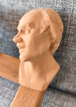 Lote 2 Figuras Belén Napolitano Terracota