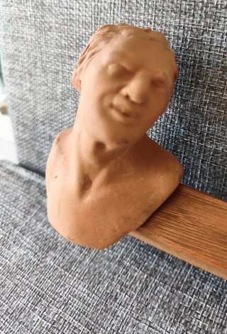 Lote 2 Figuras Belén Napolitano Terracota