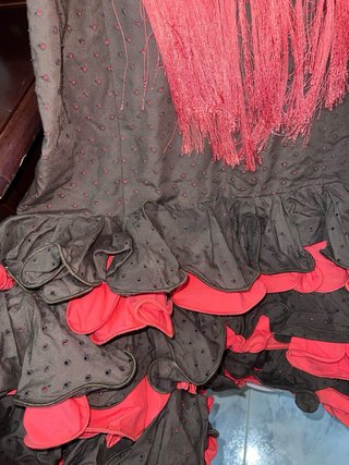 Traje de flamenca corto