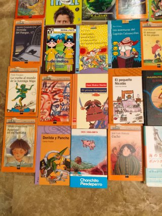 Libros variados a 1 € cada uno